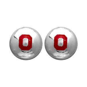 New Ohio State Buckeyes Women's Stud Star Earrings, NCAA